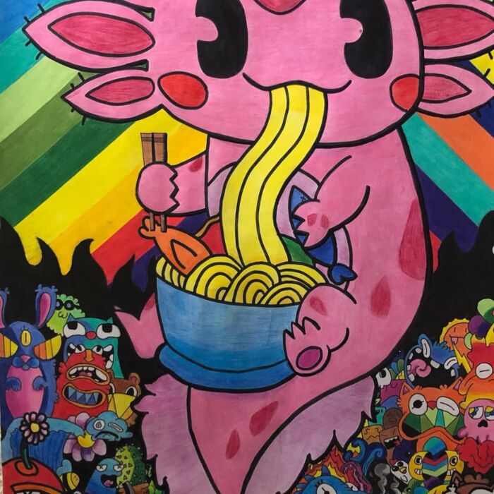 Ajolote Ramen — inknpollo