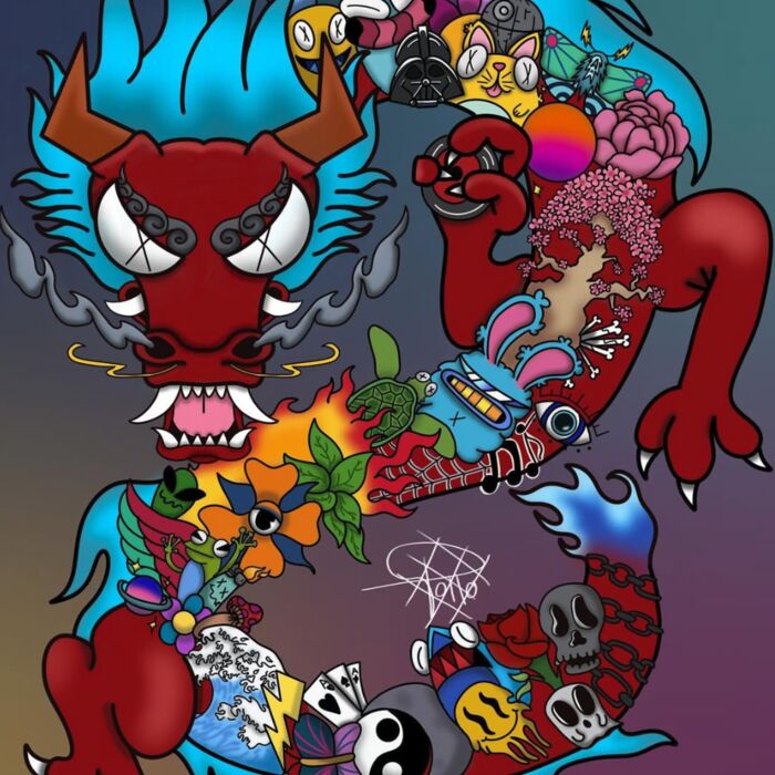 Dragón Caótico — inknpollo